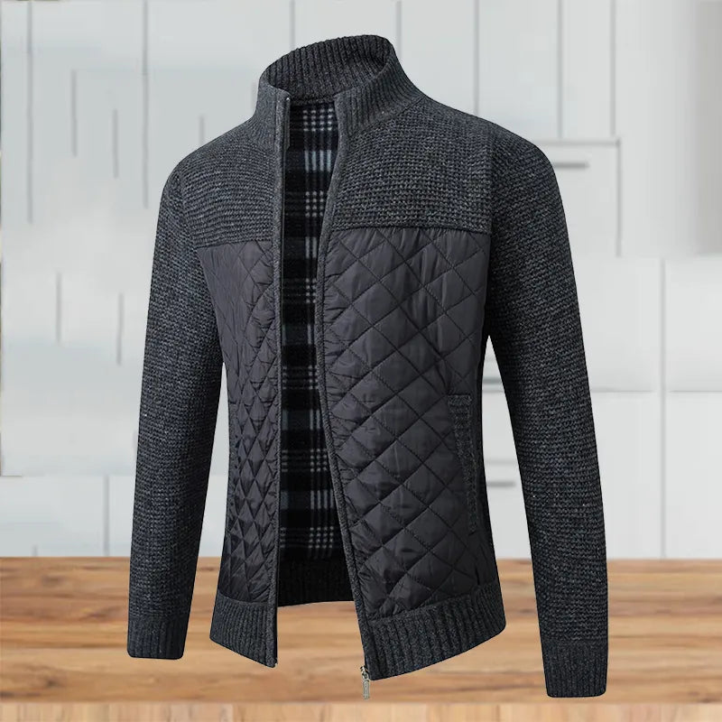Diazel - Gestrickte Strickjackenmantel