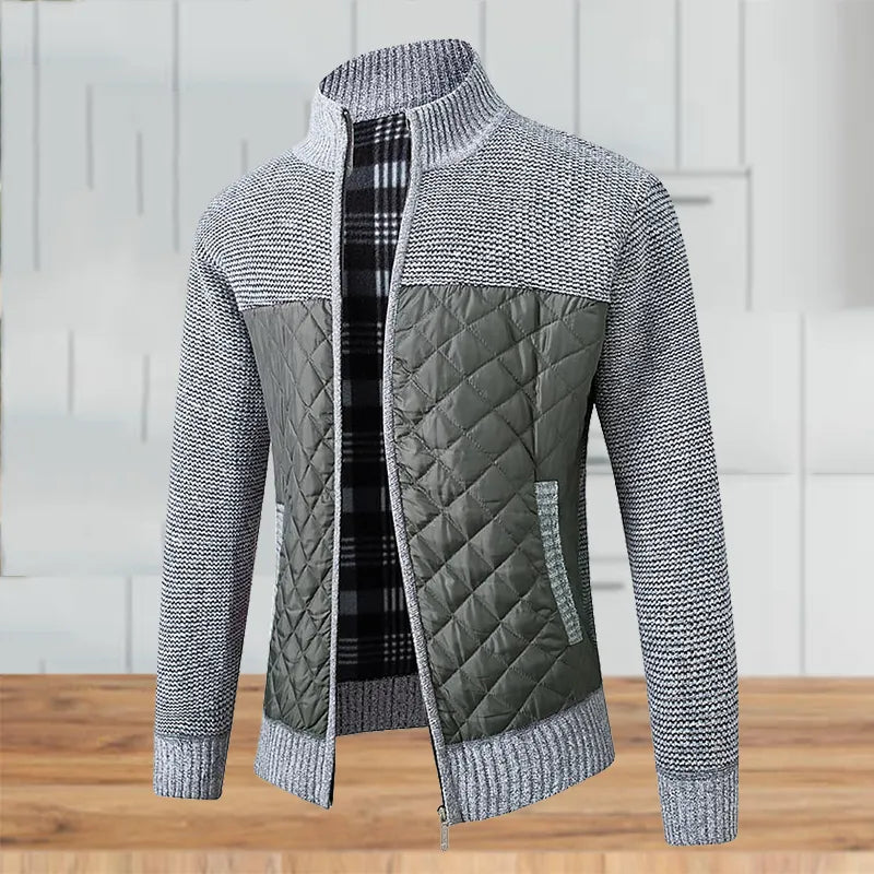 Diazel - Gestrickte Strickjackenmantel