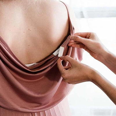GlamGrip - Transparentes Klebeband