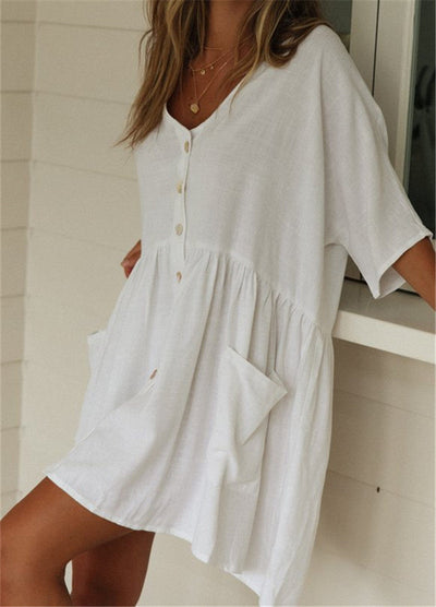 Eruely - Strandtunika-Kleid