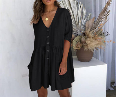 Eruely - Strandtunika-Kleid