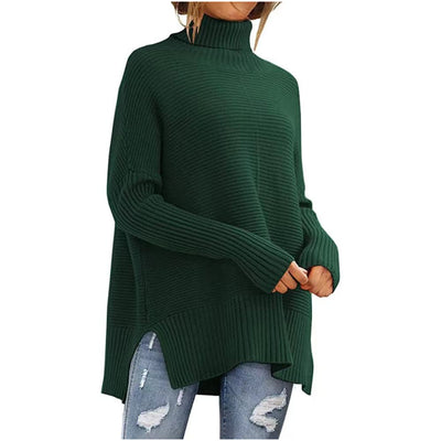 Mithila - Pullover mit hohem Kragen für Frauen