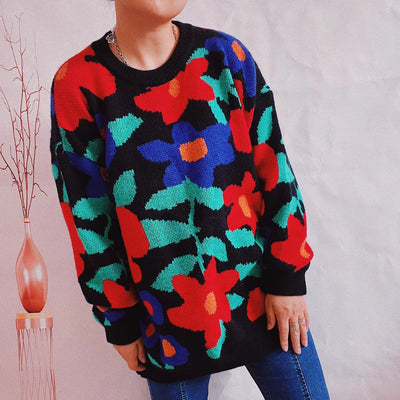 Vipren - Bunter Pullover für Frauen