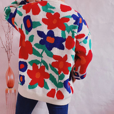 Vipren - Bunter Pullover für Frauen