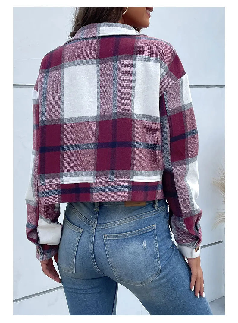 Asra WS - Karierte Jacke für Frauen