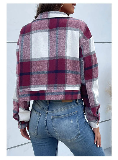 Asra WS - Karierte Jacke für Frauen