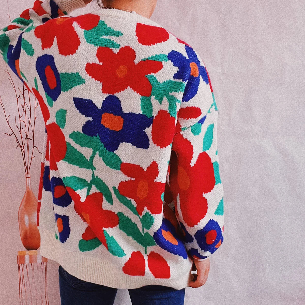Vipren - Bunter Pullover für Frauen