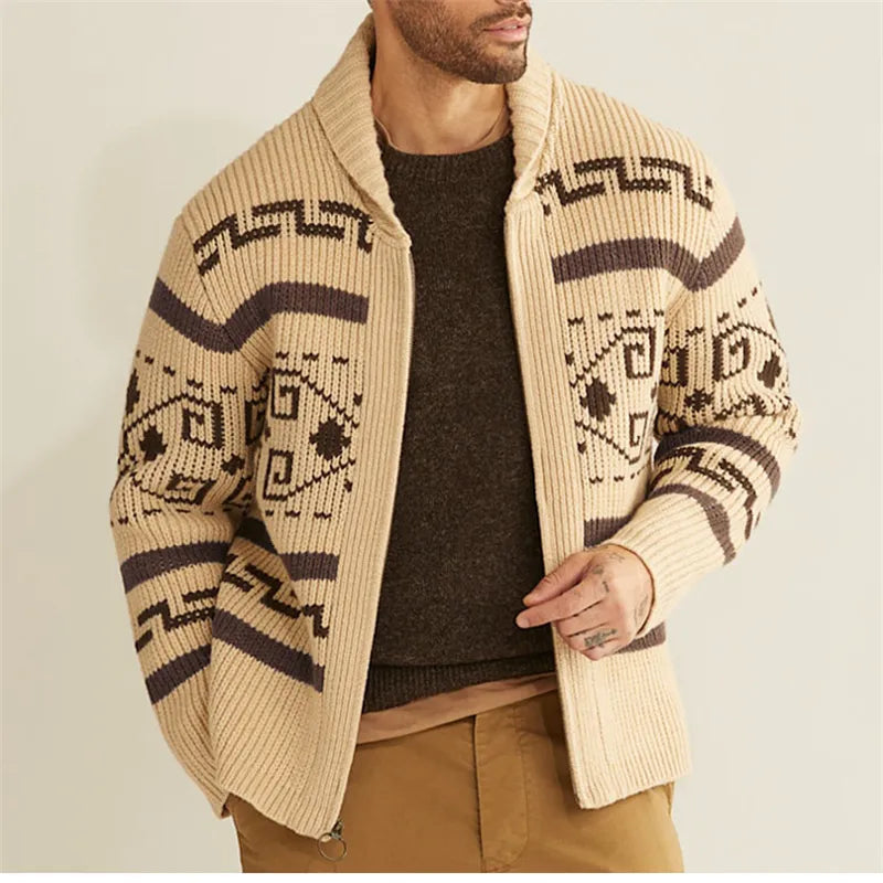 Zaydan - Gestrickter Pullover für Männer