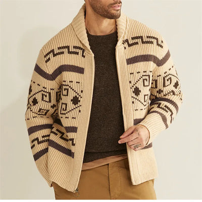 Zaydan - Gestrickter Pullover für Männer