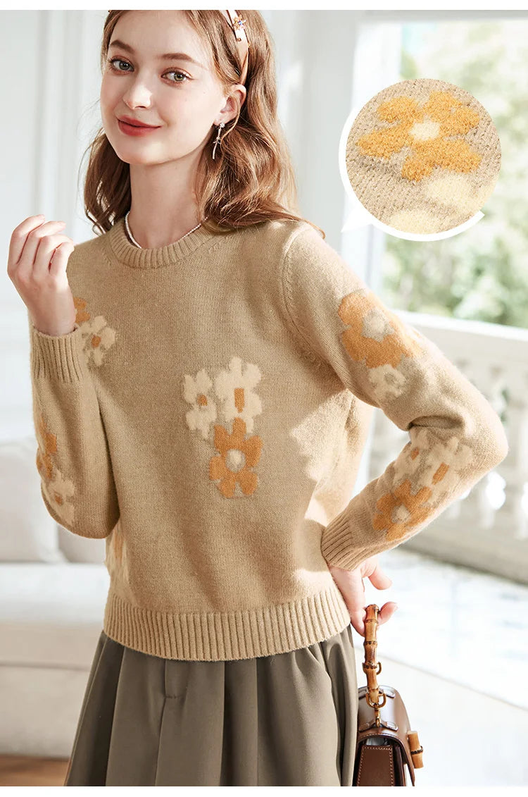 Rochaye PTL - Fleece-Pullover für Frauen