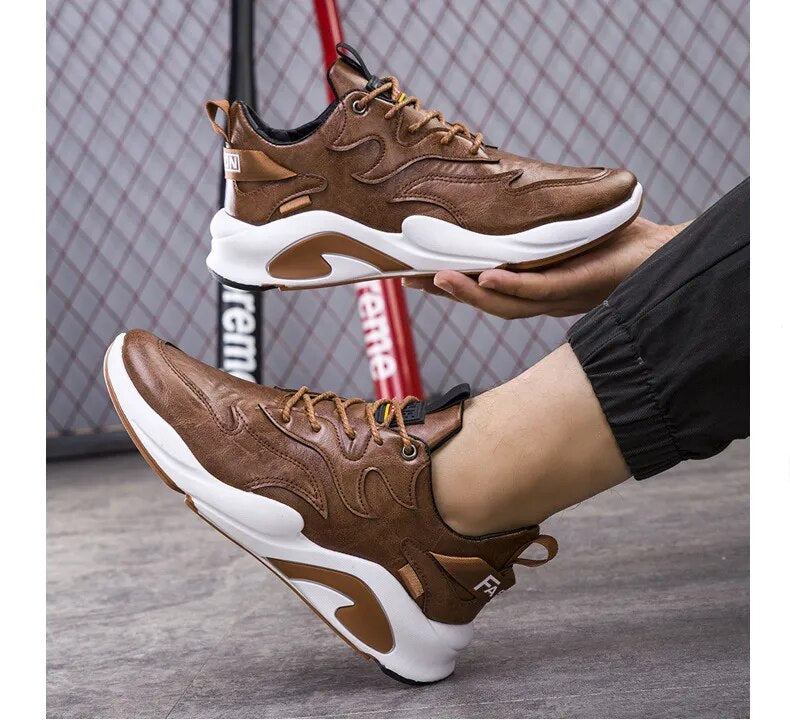 Zapatel - Laufschuhe aus Leder für Männer