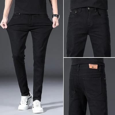 Azure - Slim Fit Elastische Hose für Männer