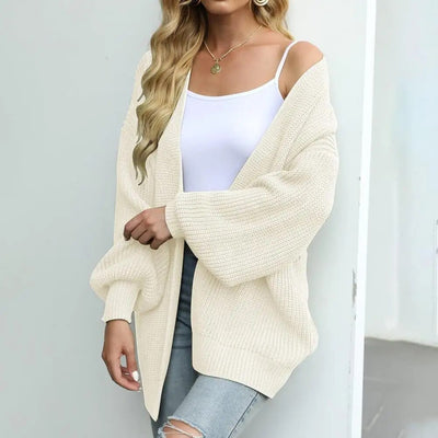 Zaqra - Gestrickte Strickjacke für Frauen