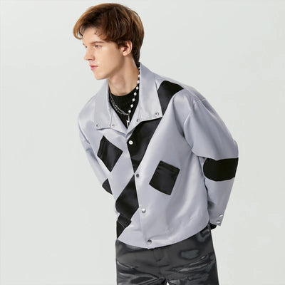 Jilmax - Satinjacke für Männer