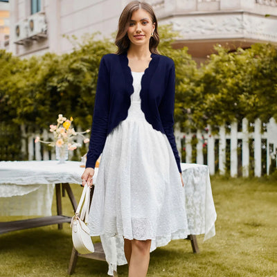 Betty ARP - Gehäkelte Strickjacke für Frauen