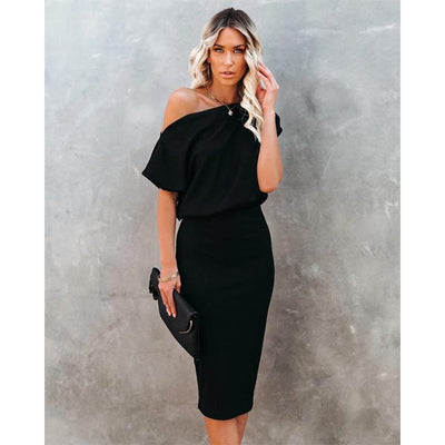 Darshee X - Schulterfreies Kleid
