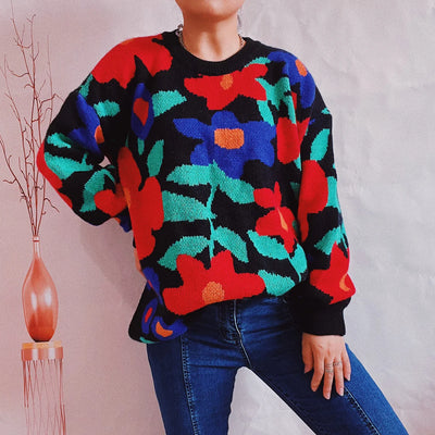 Vipren - Bunter Pullover für Frauen