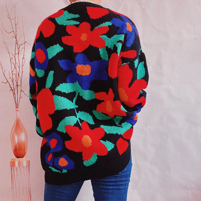 Vipren - Bunter Pullover für Frauen