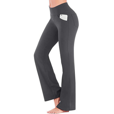 Suzzie Flare - Überkreuzte Yoga Leggings