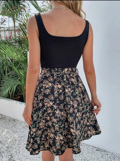 Autrez - Kleid mit hoher Taille