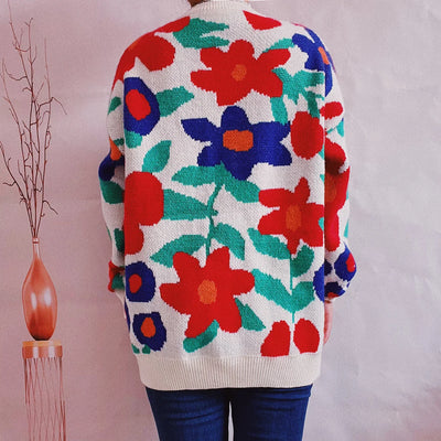 Vipren - Bunter Pullover für Frauen
