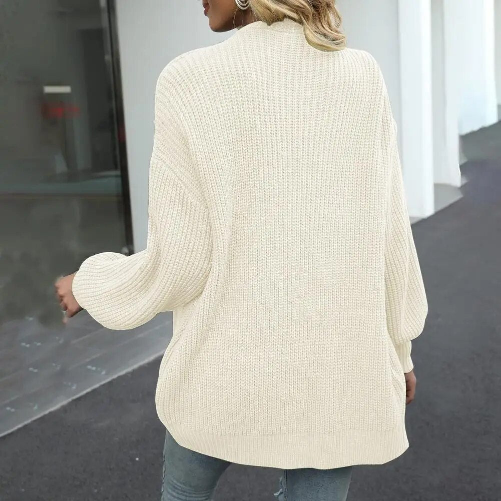 Zaqra - Gestrickte Strickjacke für Frauen