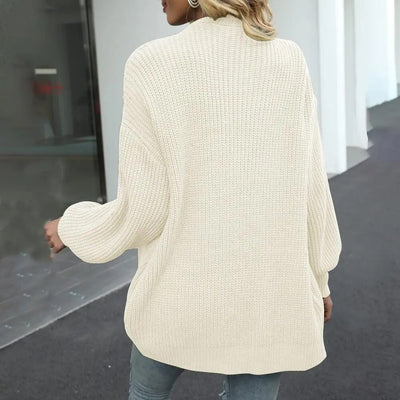 Zaqra - Gestrickte Strickjacke für Frauen