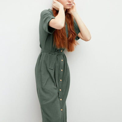 Famm Z - Sommerkleid mit V-Ausschnitt