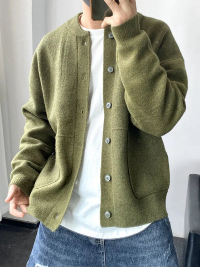 Ayle - Streetwear-Strickjacke für Männer