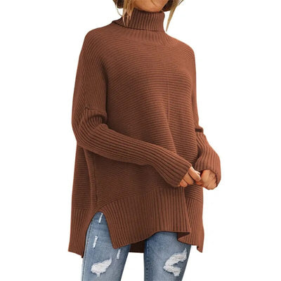 Mithila - Pullover mit hohem Kragen für Frauen