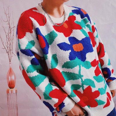 Vipren - Bunter Pullover für Frauen