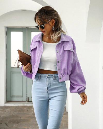 Novele - Kurze Jacke mit Laternenärmeln
