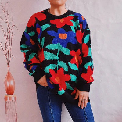 Vipren - Bunter Pullover für Frauen