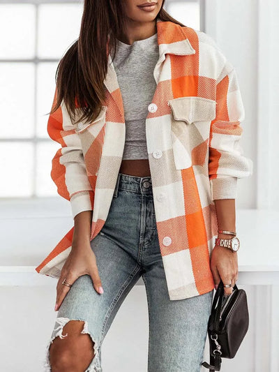 Quine - Karo-Jacke für Frauen