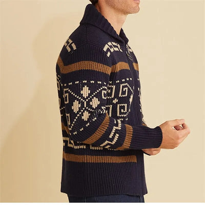 Zaydan - Gestrickter Pullover für Männer