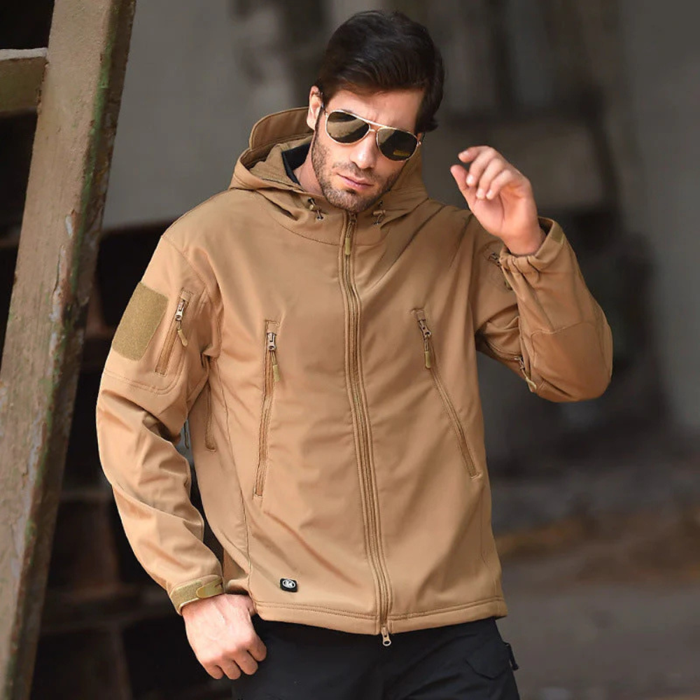 TactiX | Wasserdichte und winddichte Militärjacke