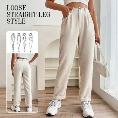 CozyCordz - Damen Kord Freizeithose