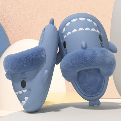 Sharkwin - Pelzige Haifischpantoffeln