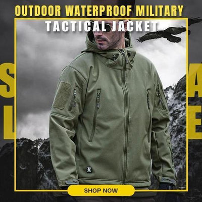 Tactical Jacket | Wasserdichte und winddichte Militärjacke
