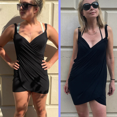 BambooWrap - Rückenfreies Strandkleid