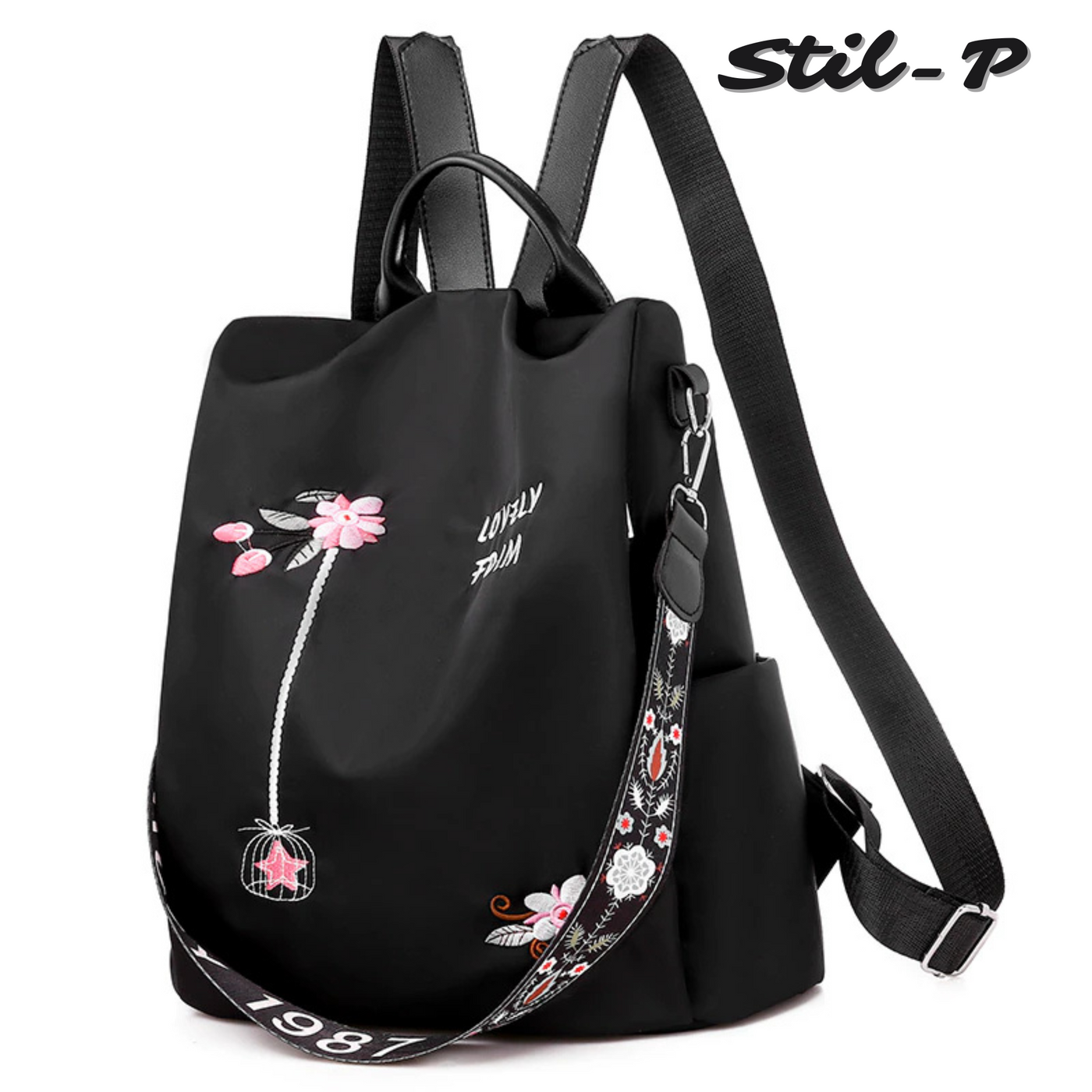 Poaba Bag I Anti-Diebstahl-Rucksack für Damen
