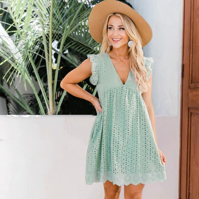 Xers - Spitzen Romper Kleid